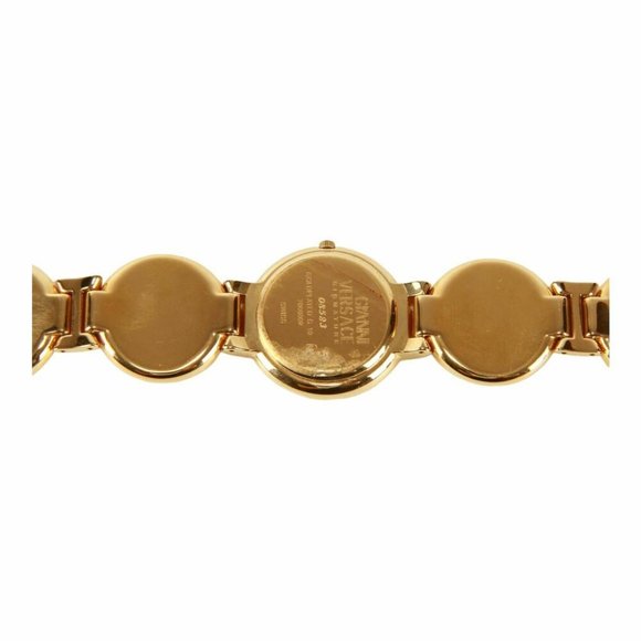 Gianni Versace Signature Medusa Head Gold Plated - Picture 8 of 10